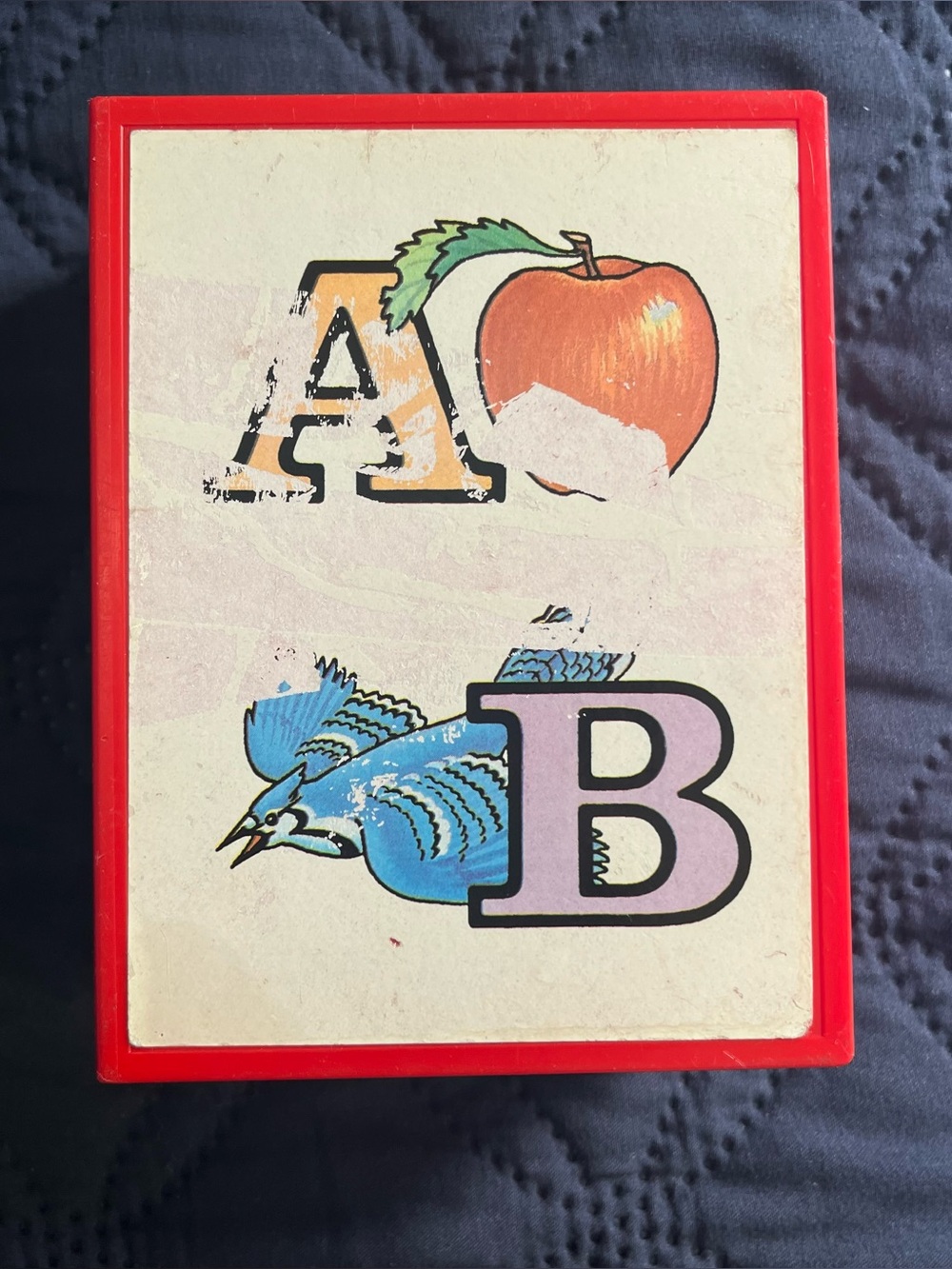 Vintage 1987 Tuppertoys Bookworm ABC Nesting Book Toy Tupperware COMPLETE!